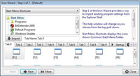 Secure Desktop Icon Wizard Step 1