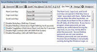 Secure Desktop Key State and Access Keys
